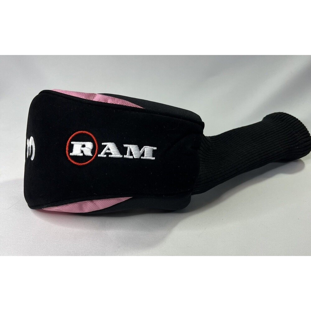 Ram Driver 3 Wood Head Covers Pink and Black